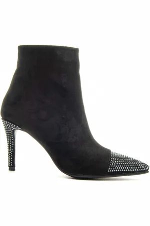 Montevita Womens Heeled Ankle Boot Punternt - Size UK 6