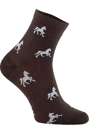 COMODO Womens Equestrian Ankle Socks