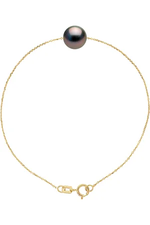 Diadema Womens - Bracelet - Tahitian Pearl - Yellow Gold - - One Size