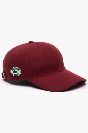 Lacoste Mens Accessories Sporty & Rich Cap in Cotton - Size Small