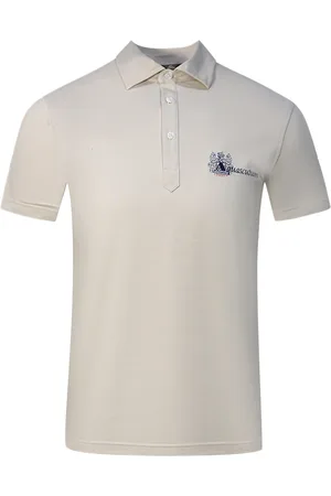 Aquascutum Mens Aldis Brand London Logo Polo Shirt - Size Medium