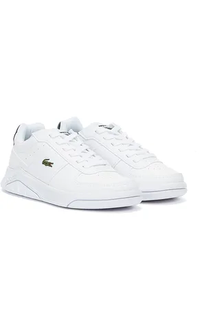Lacoste Childrens Unisex Game Advance 0722 1 Junior / Dark Green Trainers Rubber - Size UK 3