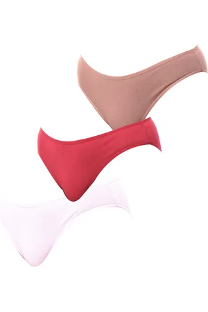 Kisses and Love Pack of 3 KL10000 WoMens cotton panties - - Size Small/Medium