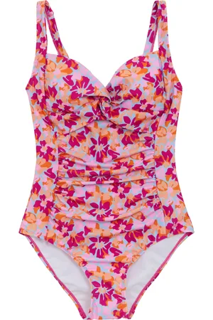 Regatta Womens/Ladies Sakari Summer Floral Tummy Control One Piece Swimsuit - Size 10 UK