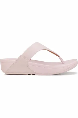 FitFlop Womens Fit Flop Lulu Shimmer Toe-Post Sandals in - Size UK 3