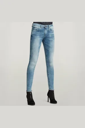 G-Star Womens G-Star RAW 3301 Mid Skinny Jeans - - Size 36W/34L