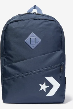 Converse Kids Unisex Star Chevron Backpack in Navy - - One Size