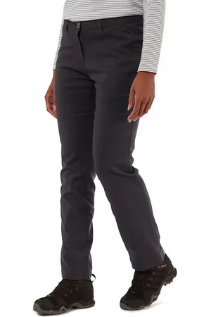 Craghoppers Womens KiwiPro Lined Polyamide Walking Trousers - - Size 12 Short