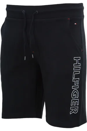 Tommy Hilfiger Mens Shorts Bermuda Casual Sweat Bottom - Cotton - Size Small