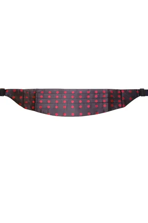 Dolce & Gabbana Mens Waist Smoking Tuxedo Cummerbund Belt Silk - Size Medium