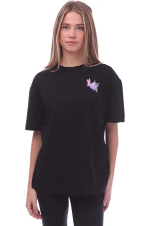 OFF-WHITE Womens Off White Hotchpotch Arrow Casual T-Shirt in Cotton - Size 6 UK