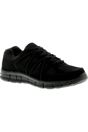Focus Mens Lace Ups Lightweight Trainers Textile - Size UK 7