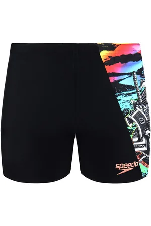 Speedo Childrens Unisex NeonSamurai Digital Junior Aquashorts - - Size 6-7Y