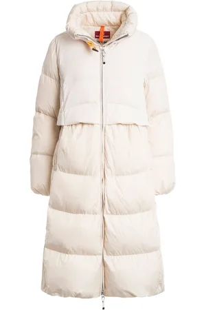Parajumpers Womens Comfort Fit Eyma Long Down Jacket Polyamide - Size Small