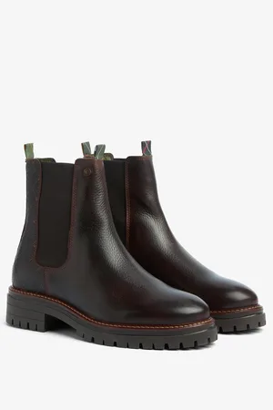 Barbour Evie Womens Chelsea Boots - Leather - Size UK 5