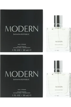 Banana Republic Mens Modern Man Eau de Toilette 30ml Spray For Him x 2 - - One Size