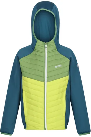Regatta Kids Unisex Childrens/Kids Kielder VIII Hybrid Jacket (Moroccan /Piquant Green/Citron Lime) - Size 14Y