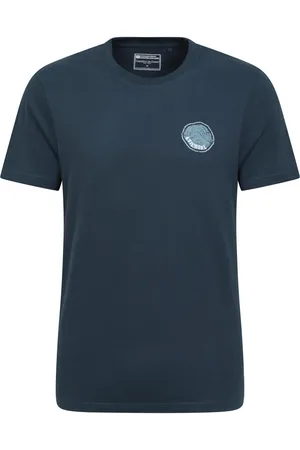 Mountain Warehouse Mens Aviemore Tree Ring Organic T-Shirt (Dark ) - Size X-Small