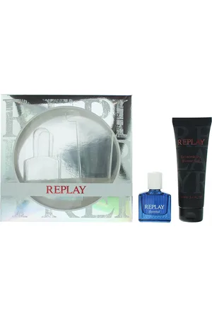 Replay Mens Essential For Him Eau De Toilette 30ml + Shower Gel 100ml Gift Set - One Size