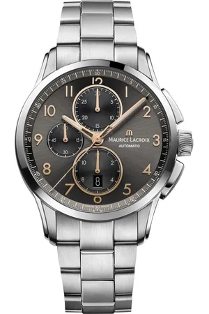 Maurice Lacroix Pontos Mens Watch PT6388-SS002-321-1 Stainless Steel (archived) - One Size