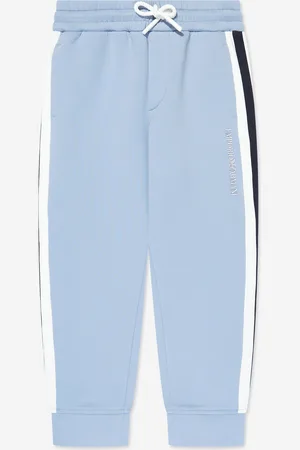 Emporio Armani Boys Logo Joggers In - Size 6Y