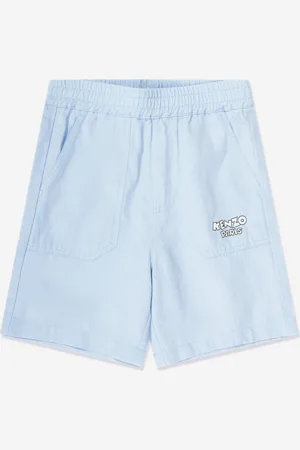 Kenzo Boys Logo Bermuda Shorts in - Size 6Y
