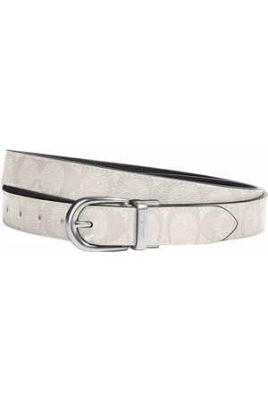 Coach Womens 25mm Cut to Size Classic Signature PVC Belt - - One Size