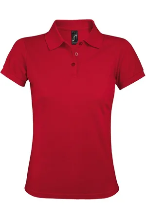 Sols Womens/Ladies Prime Pique Polo Shirt - Size Medium