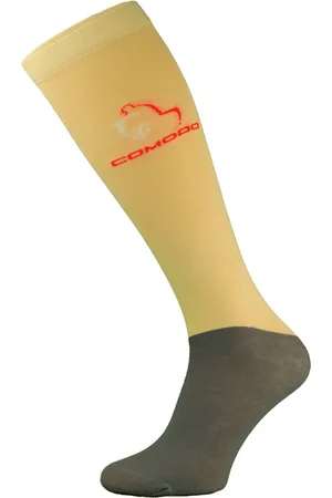 COMODO Womens - Ladies Microfibre Knee High Horse Riding Equestrian Socks - Cotton - Size 6.5-8 (UK Shoe)