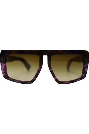 Miu Miu Pre-owned Womens Tortoiseshell Oversized Sunglasses in Multicolor Acetate - - One Size