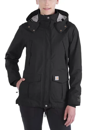 Carhartt Womens 102382 Shoreline Durable Waterproof Jacket - Nylon - Size Medium