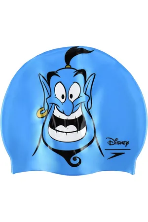 Speedo Childrens Unisex Disney Aladdin Silicone Swimming Cap - One Size