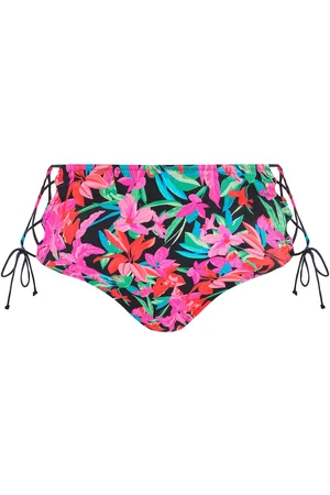 Elomi Womens Savaneta Bikini Brief Black - Polyamide - Size 5XL