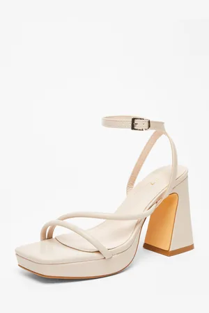 Quiz Womens Platform Heeled Sandals - Size UK 6