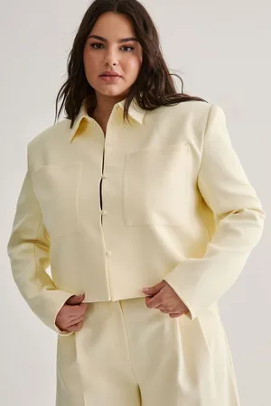 NASTY GAL Womens Plus Tailored Trucker Jacket - - Size 20 UK