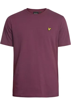 Lyle & Scott Mens Branded Chest Logo Dark T-Shirt Cotton - Size Large