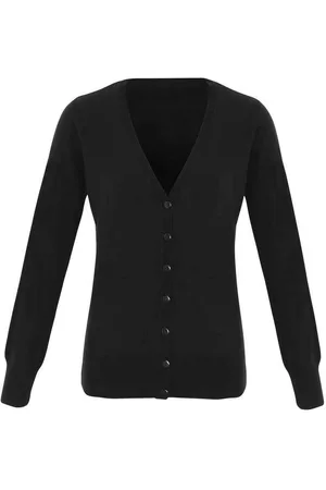 Premier Womens/Ladies Essential Acrylic V Neck Cardigan - Size 16 UK