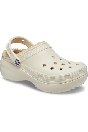 Crocs Womens Classic Platform Lined Clog - - Size UK 8