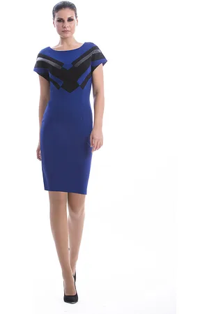 Conquista Womens Panel Detail Straight Dress - - Size EU 36 (Womens)