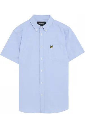 Lyle & Scott Short Sleeve Oxford Mens Shirt - - Size 2XL