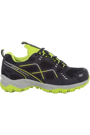 Regatta Childrens Unisex Childrens/Kids Vendeavour Walking Shoes (Navy/Lime Punch) - - Size UK 13 Kids
