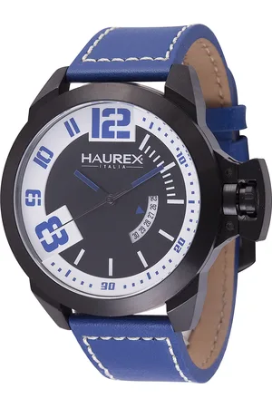 Haurex Mens :storm dial watch Leather - One Size