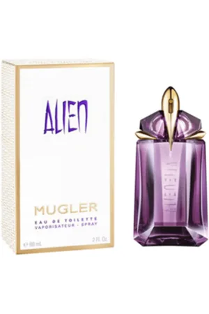 MUGLER Womens Alien Eau de Toilette 60ml Non-Refillable Spray For Her - - One Size