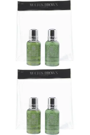 Molton Brown Unisex Fabled Juniper Berries & Lapp Pine Body Wash 30ml x 4 - Gift Set x 2 - One Size