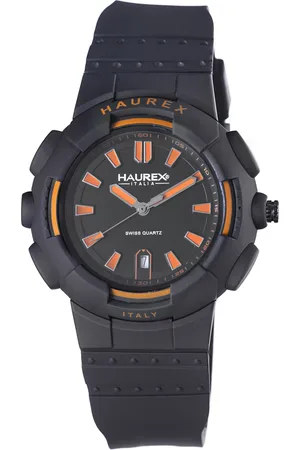Haurex Mens 2P504UYN "Tremor" Plastic and Rubber Watch - One Size