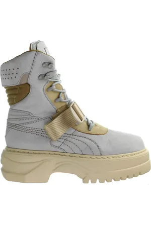 PUMA X Fenty Dove Lark Nubuck Winter Multicolor Womens Boots - Leather - Size UK 5