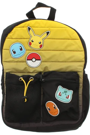Pokemon Kids Unisex Childrens Character Backpack Quilted - One Size