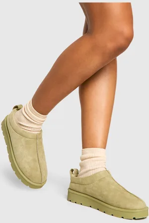 Boohoo Womens Slip On Cosy Mules - - Size UK 5