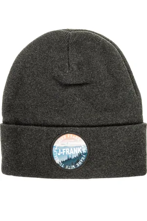JOHN FRANK Mens Hat with label sewn on the front JFBN18W01 man - - One Size