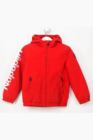 Napapijri Boys K ALOY zipper closure hooded jacket GA4EPF boy - - Size 8Y